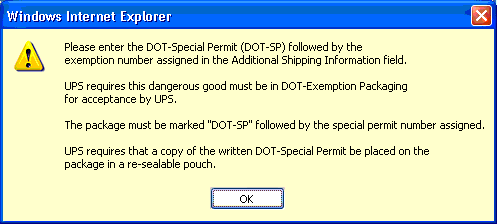 DOTExemption
