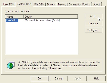systemdsn